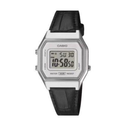 Casio Vintage LA680WEL-1 Genuine Leather Strap Women Watch